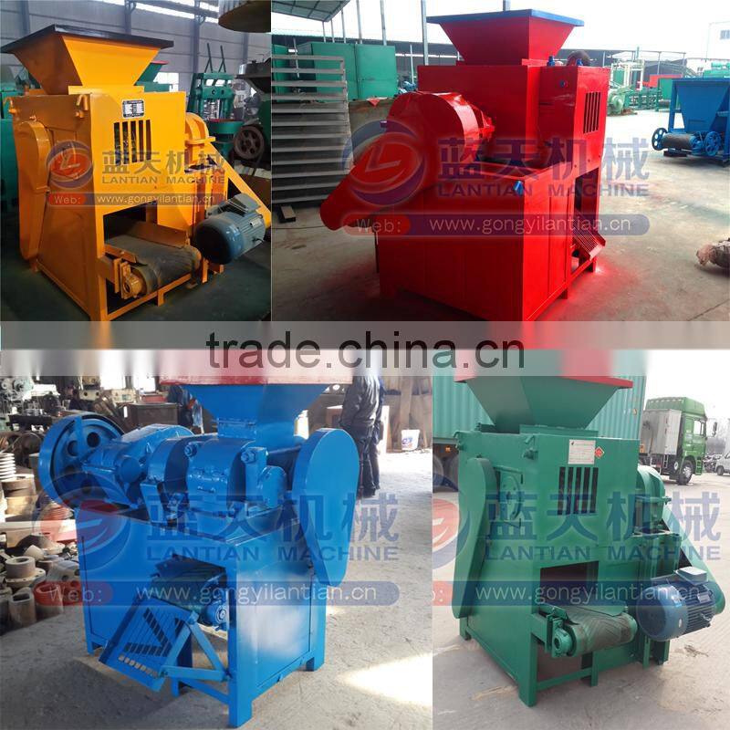 Exporting overseas popular barbecue coal making machine oval charcoal machine