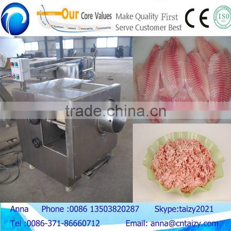 Small scale fish meat debone separator machine