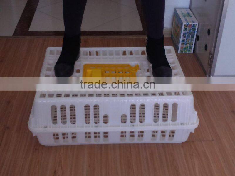 2015 china best price plastic cage for chicken transportation