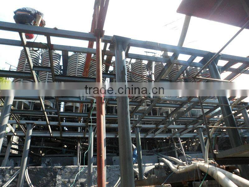 Durable quality and reasonable price chrome ore spiral chute
