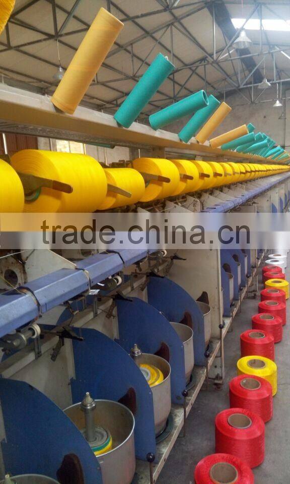 1000D high tenacity colorful pp yarn