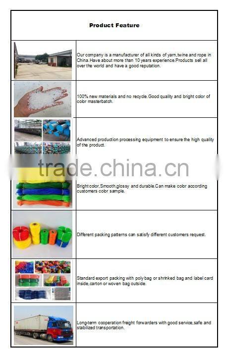 longline fishing rope twine 380d 210d