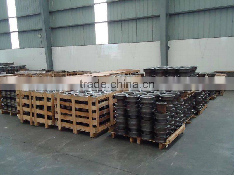 Steel Track Undercarriage And Track Chassis For Transport In Construction Site