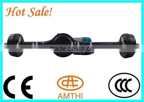 tricycle rear differential axle, two speed rear axle with 2000w motor for tricycle, Strong Power Carga electric tricycle motor,
