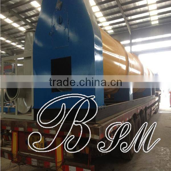 Henan BSM hot selling wood coal drum rotary dryer