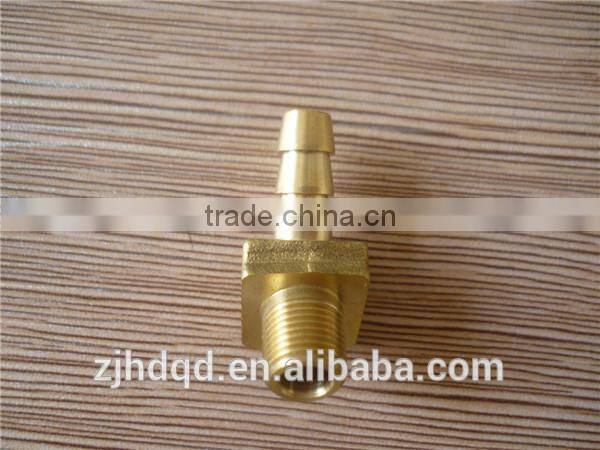 forged brass 45 degree male NPT threaded hose water pipe connector