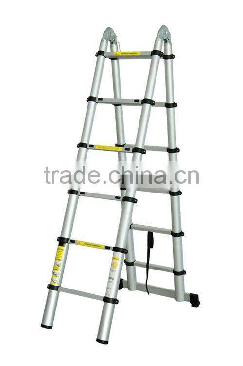 2012 hot sale aluminum telescopic ladder
