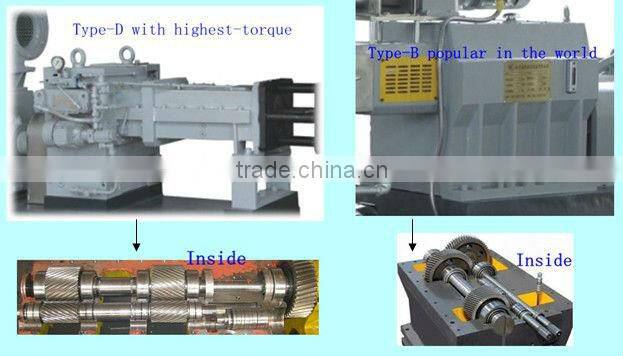 High quality gear box for twin screw plastic extruder