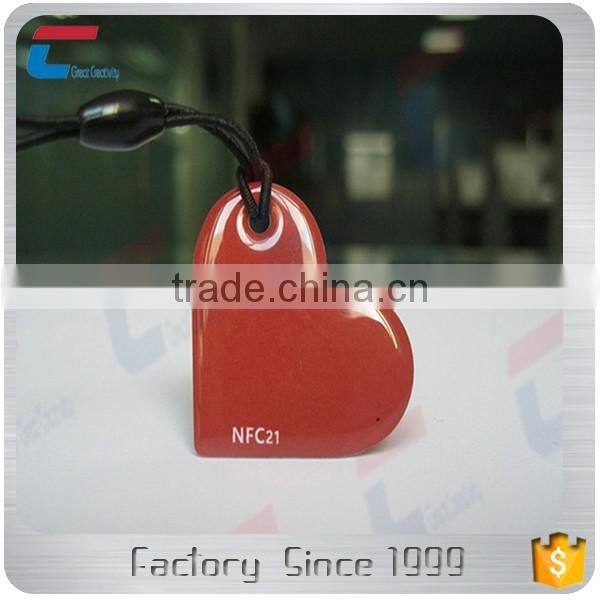 Plastic epoxy rfid tag | RFID NFC key tag | plastic rfid door access key fob