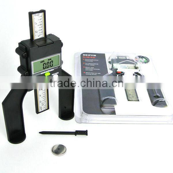 Digital LCD Tread Magnetic Self Standing Aperture 80mm Hand Routers Depth Gauge