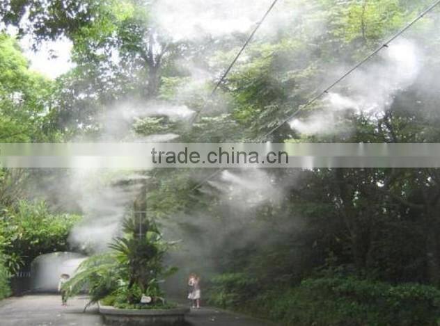 High pressure anti-drop mist spray nozzles