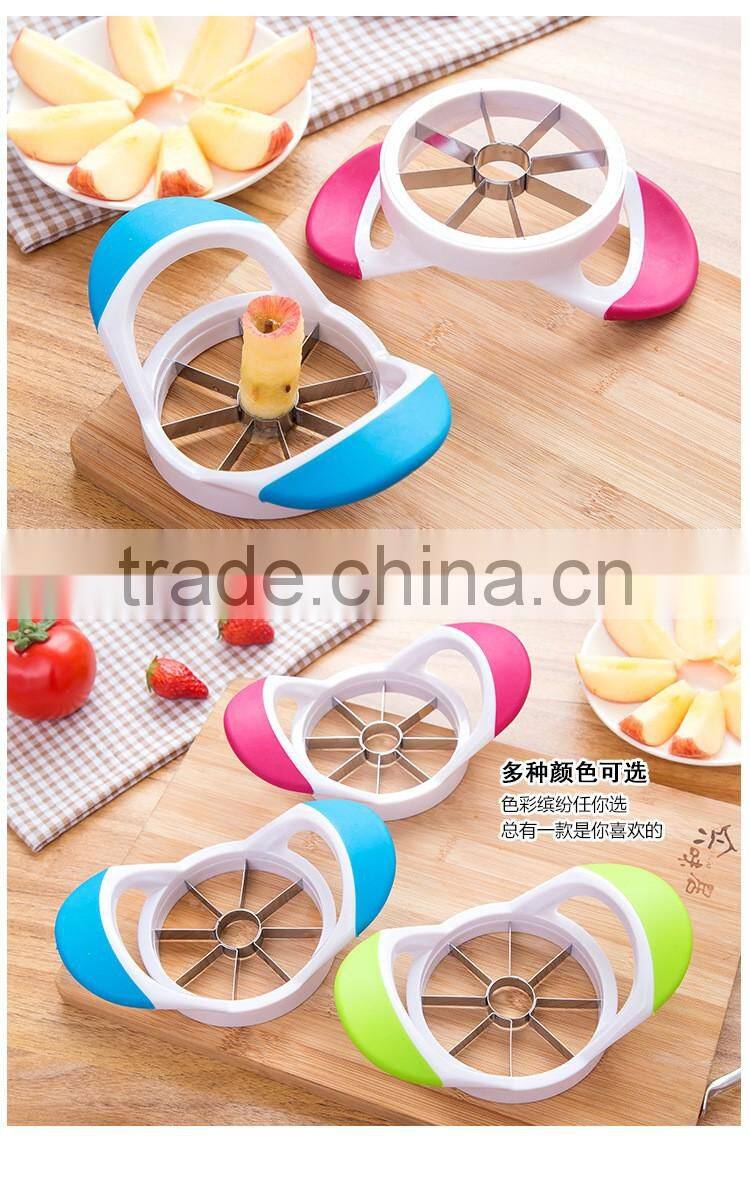New style stainless steel apple corer slicer cutter