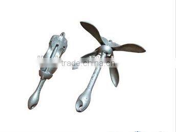 2.5KG hot dipped galvanized Marine Anchor Small Folding Boat Anchor