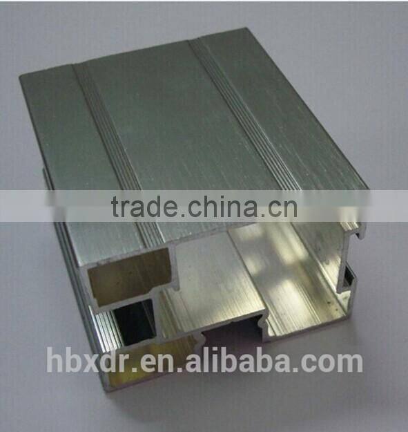 wire drawing /sandblasting / powder coated bronze anodized surface treatment aluminium profiles