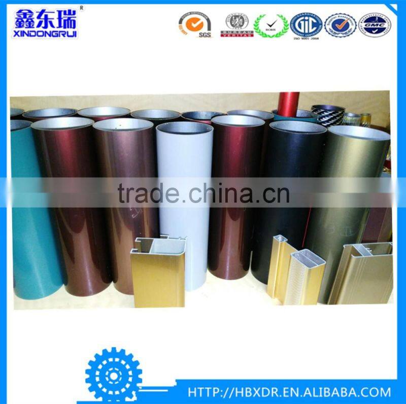 Aluminium extrusion square hollow tube section OEM/ODM