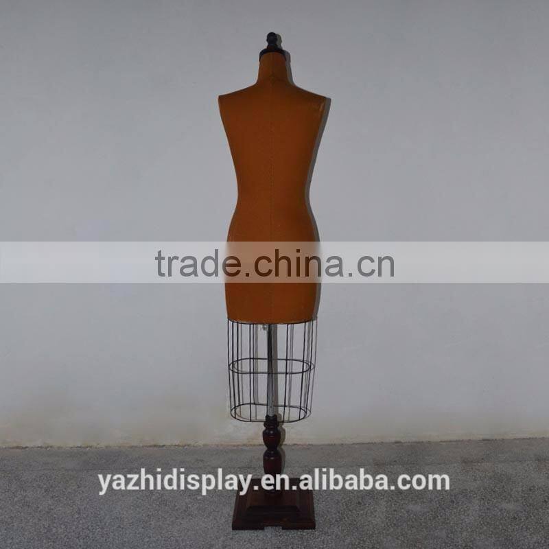 2016 latest design vintage fabric female mannequins for home decoration