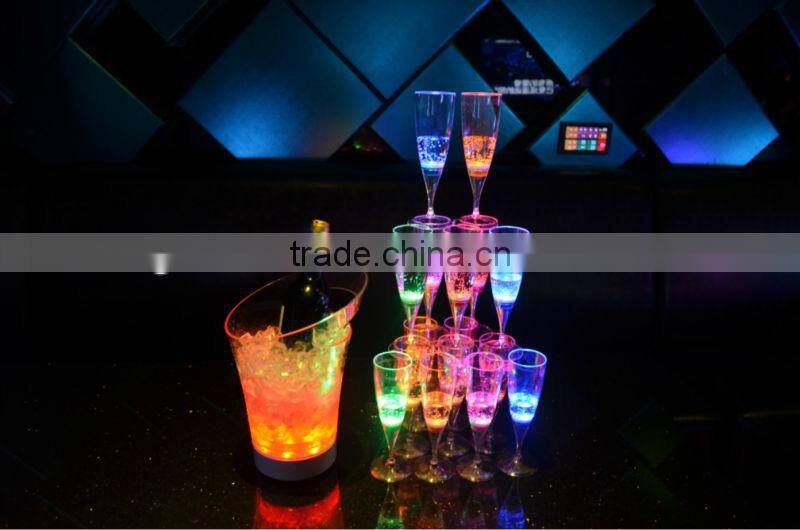 champagne led beer glass or party cup champagne glass