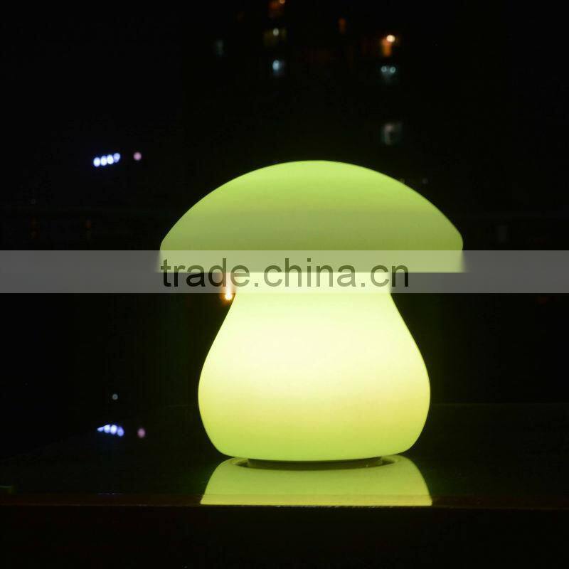 modernism mushroom plastic table lamp made in China