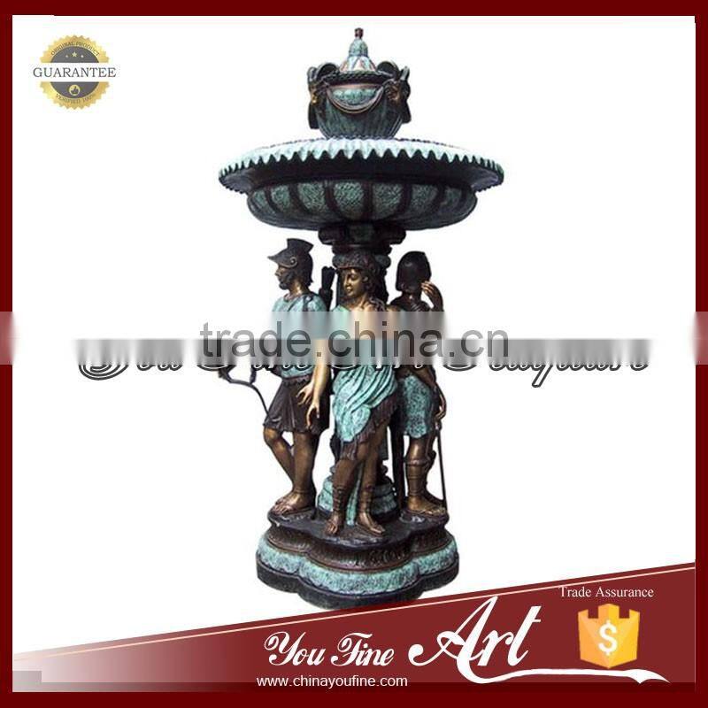 Large Outdoor Bronze Statue Water Fountain