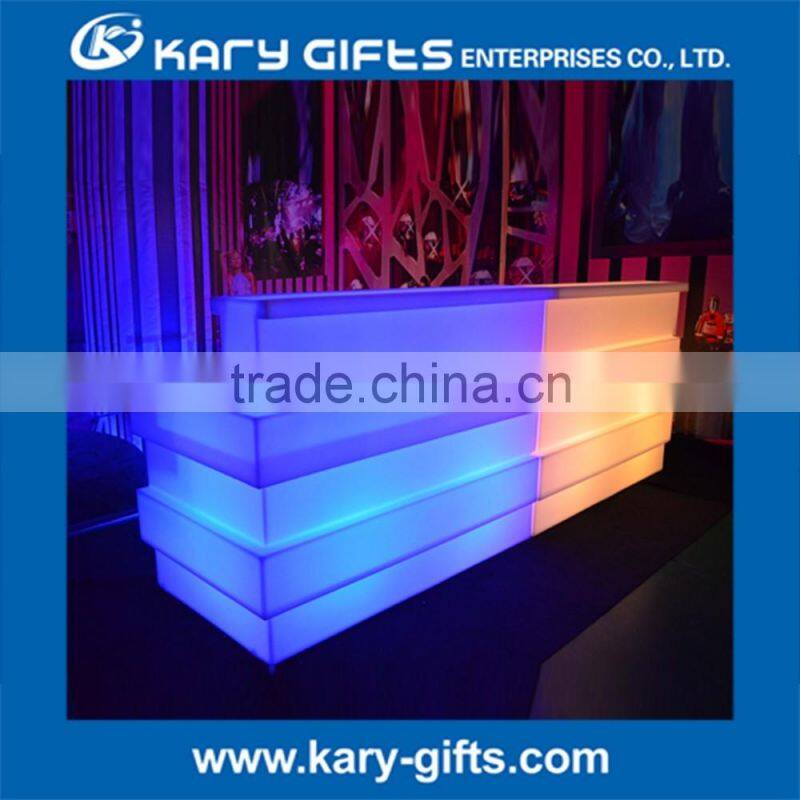 LED Bar Furniture Plastic Bar Counter