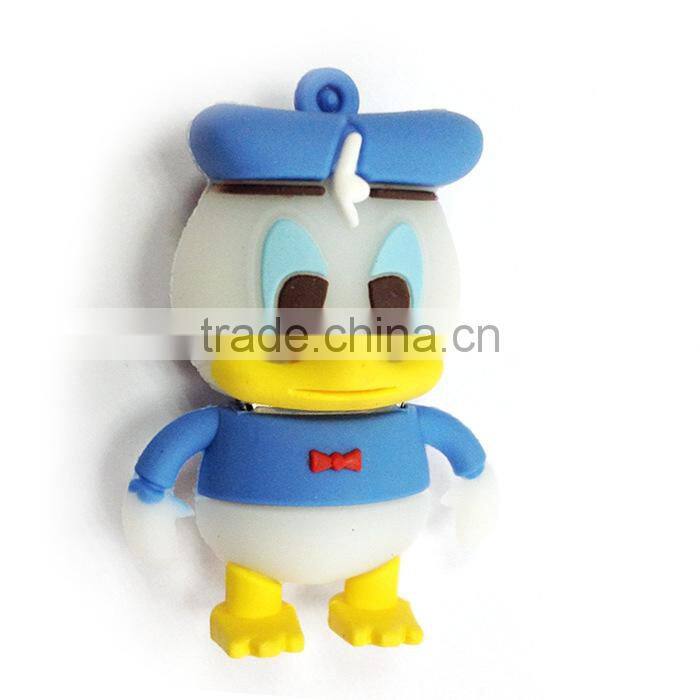 Wholesale 2GB/4GB/8GB pvc creative cartoon USB Flash Drive
