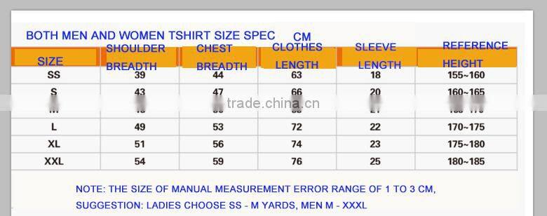 100 Cotton Fabric T-Shirts Cheap Screen Print T-Shirt Printing