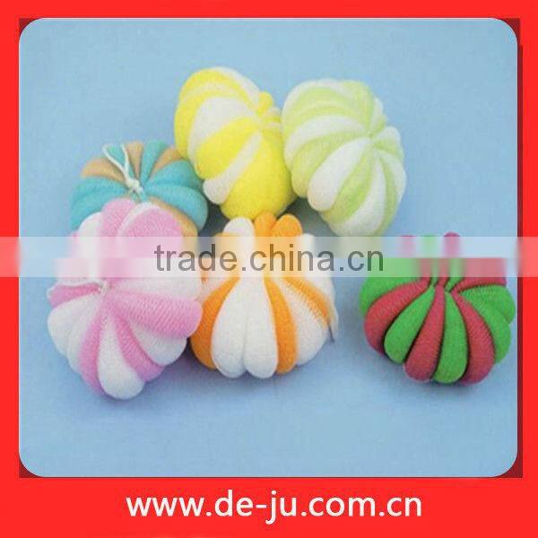 Light Green Flower Petaling Bath Sponge Loofah