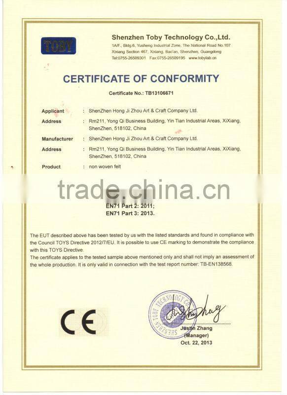 #14052611 customized stylish felt wine bag