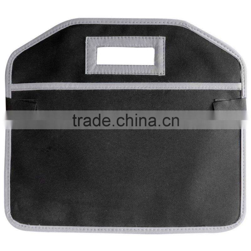 Collapsible trunk organizer removable car cooler bag