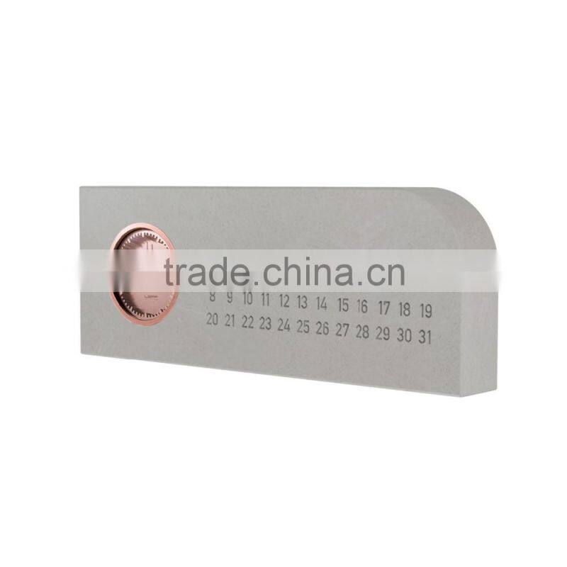 Originality concrete and wood wall clock Wholesale