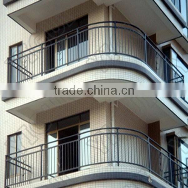 for street Decorative Black Cheap steel fence, factory direct production fence