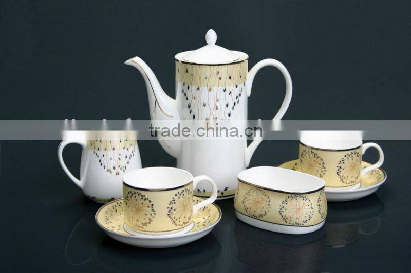 porcelain ceramic tea set dinner set