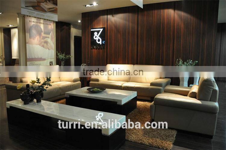 High quality royal cream sofa, Luxurious Antique italian leather