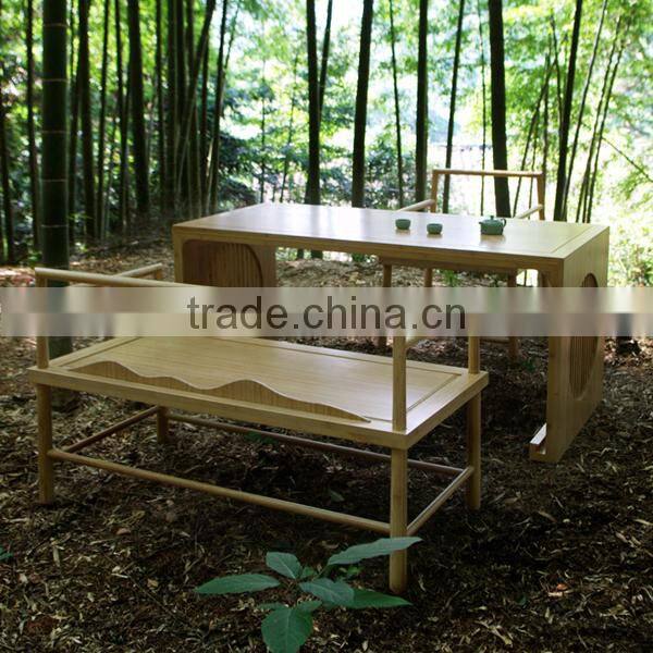 Chinese style bamboo single chair with unique design