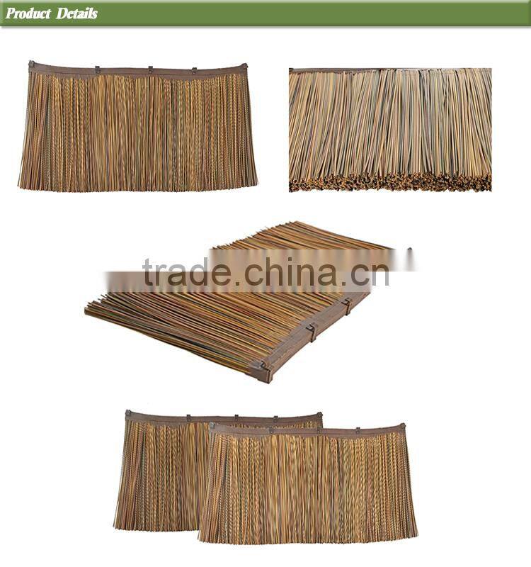 High quality Flexible artificial thatched roof _ GreenShip