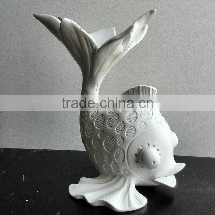 Resin goldfish figurine