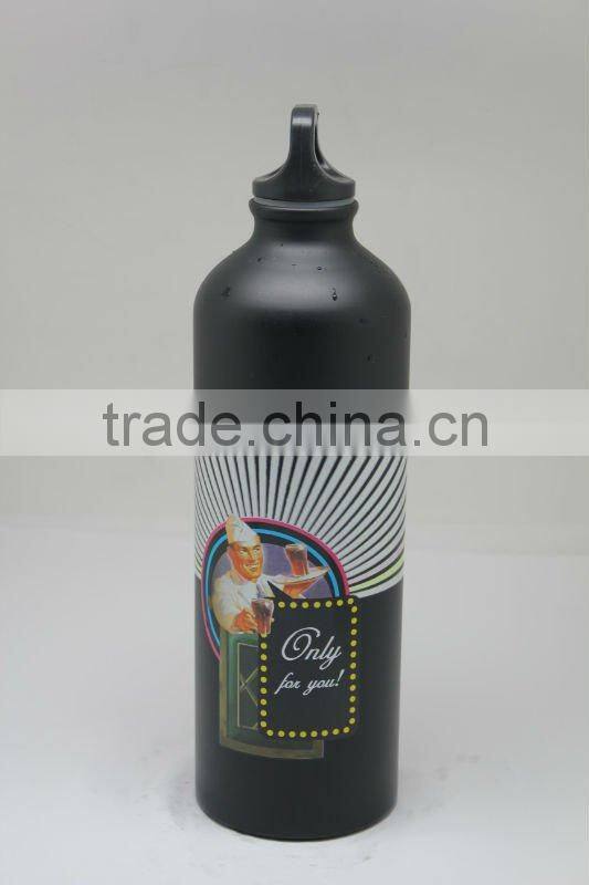 with narrow mouth water bottles aluminum custom printing