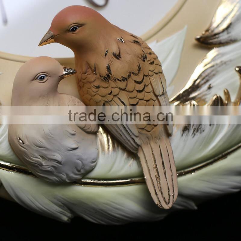 M18A Momoda Creative modern fancy elegant 3D flower wall clock quiet quartz home decoration large wall table clock set