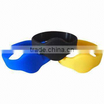 NFC silicone access control rfid bracelet