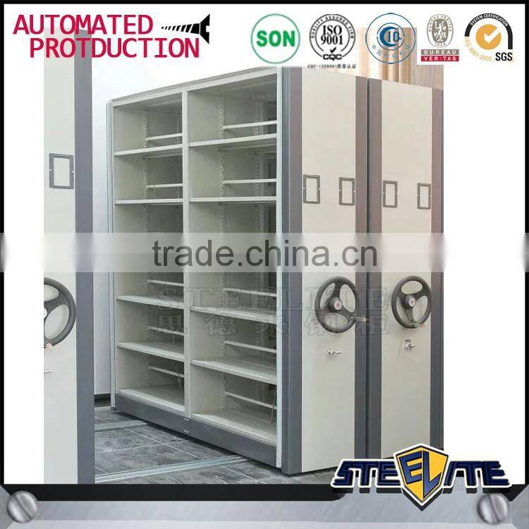 Heavy duty Cold Rolled Steel File Shelving Compact Mobile Filing Cabinet