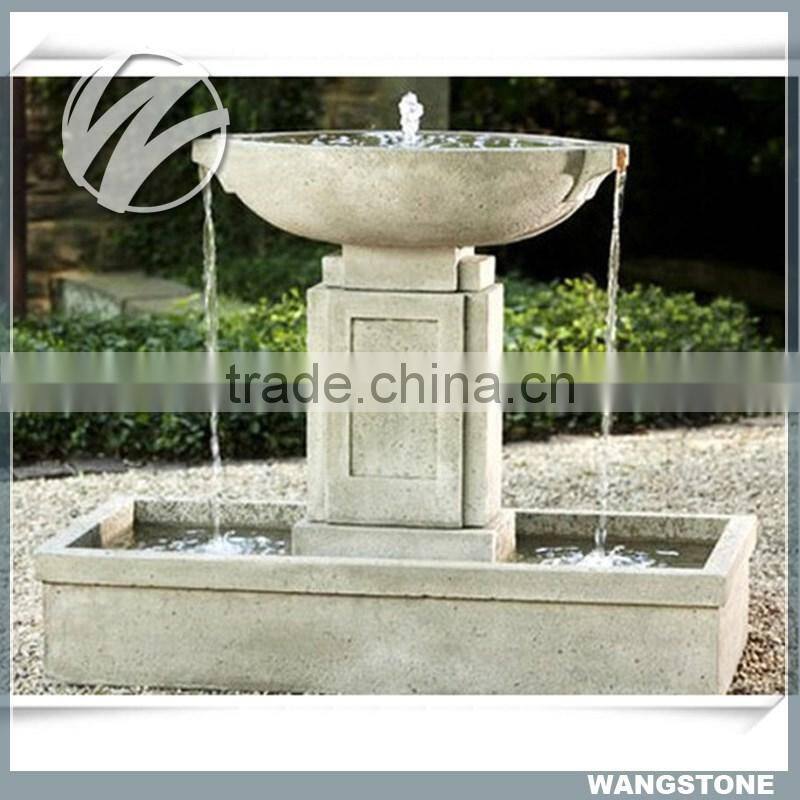 Modern Garden Decor Granite Stone Water Fountain