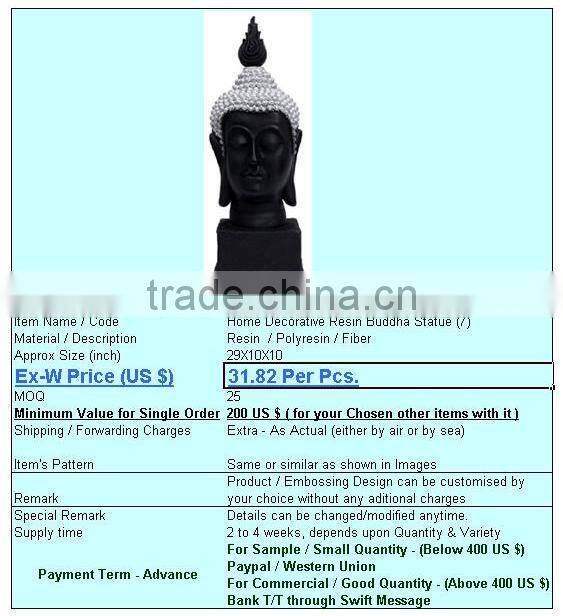 Hand-Painted Japanese Buddha Statue