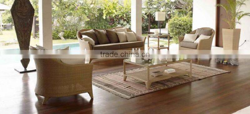 Garden Furniture Antique Wcker Best Fabric Sofa Set AK1272