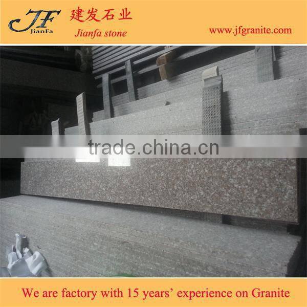 Chinese G617 pink granite staircase