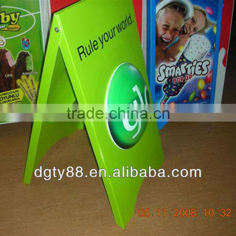 China OEM advertising ,plastic display stand