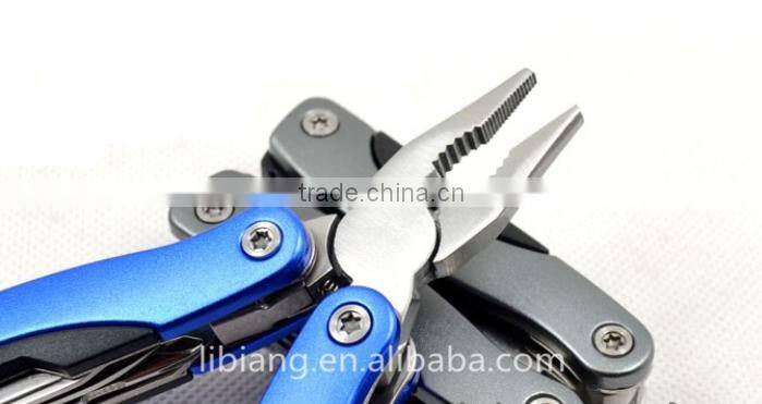 Multi use mini folding pliers