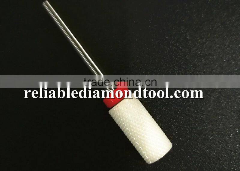 Type Fine shank diameter 2.35mm Ceramic Burr For Nail 1 Piece Huaxing large barrel