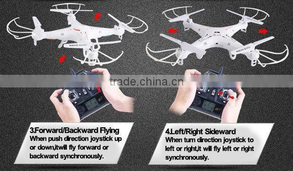 2015 drone!!! 2.4g 4CH rc quadrocopter with hd camera 2mp drone SYMA X5C