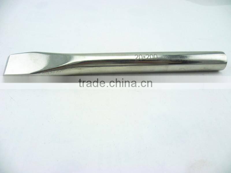 Non-magnetic Stainless Steel Flat Chisel,SS Flat Spade,304 Stainless Steel Tools