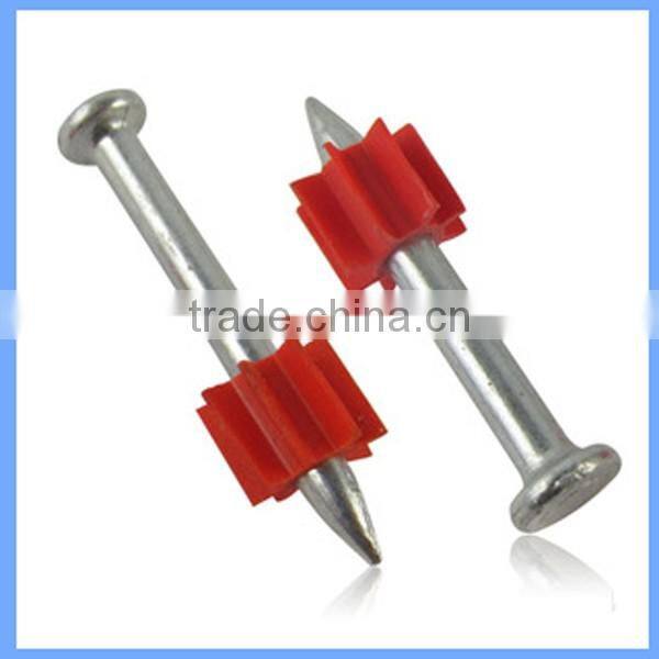 Factory price steel drive pin nail for concrete wall shooting